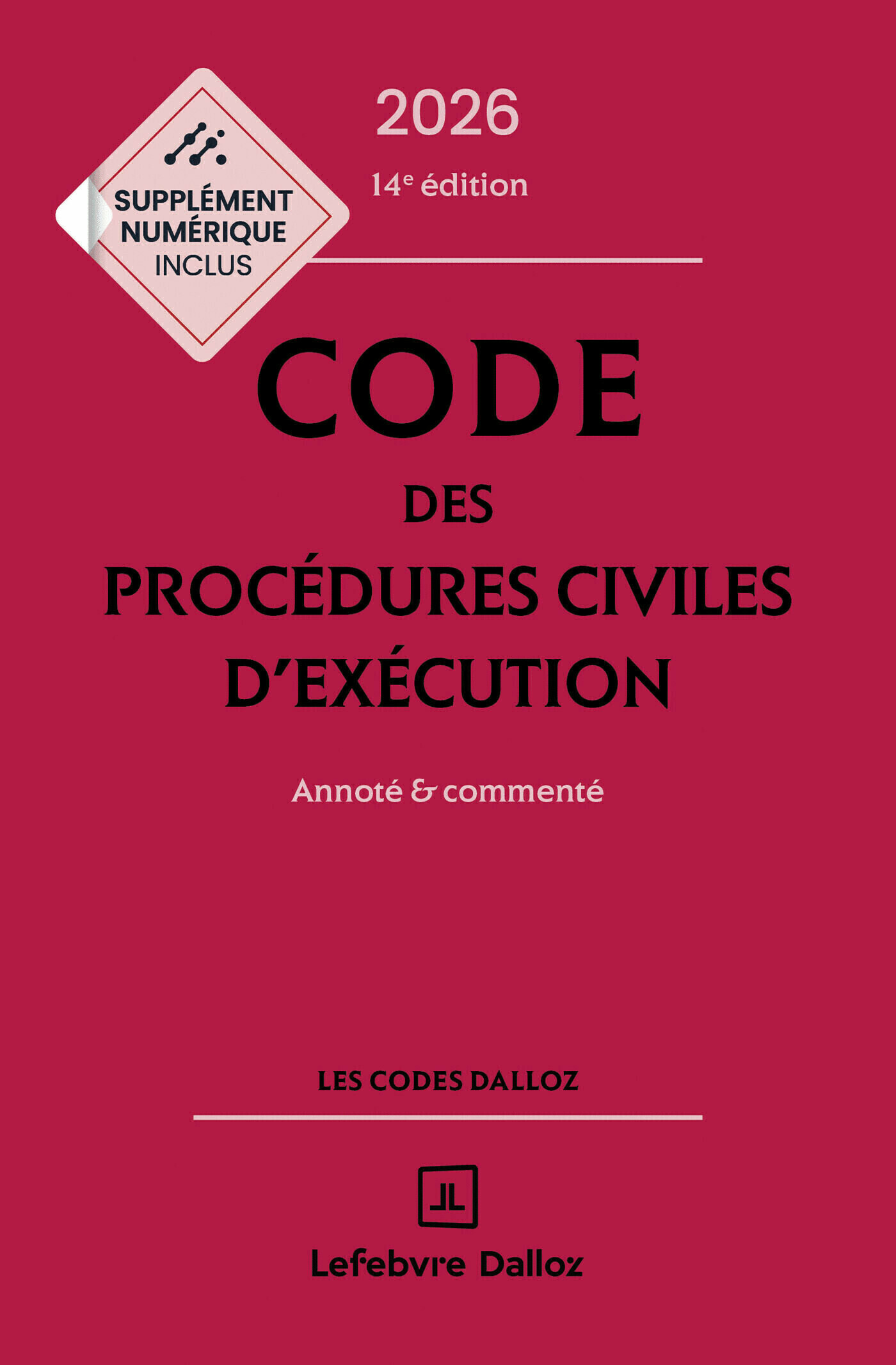 Code Des Proc dures Civiles D ex cution 2026 14ed Annot Et Comment code-des-proc-dures-civiles-d-ex-cution-2026-14ed-annot-et-comment